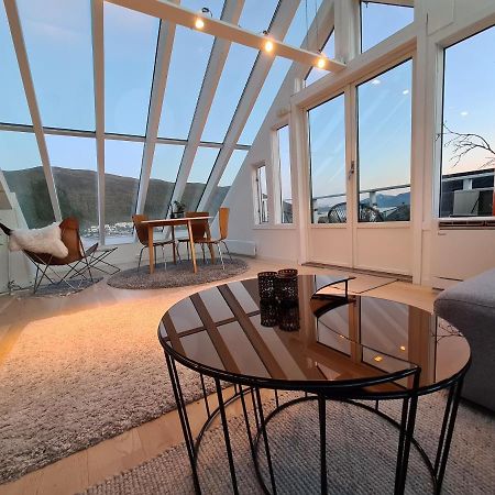 Glass Roof Private Loft In Тромсе Екстер'єр фото